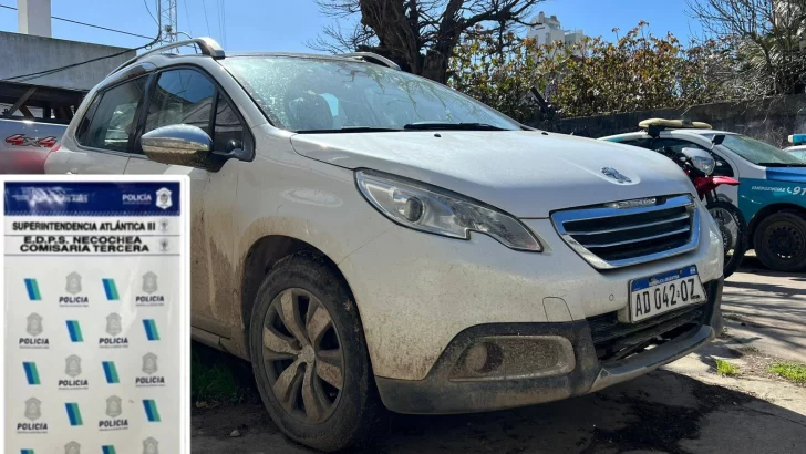 Andaba por el Barrio 9 de Julio con un auto robado