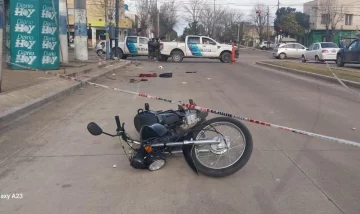 Video: escapaba de la Policía, se accidentó en la fuga y murió