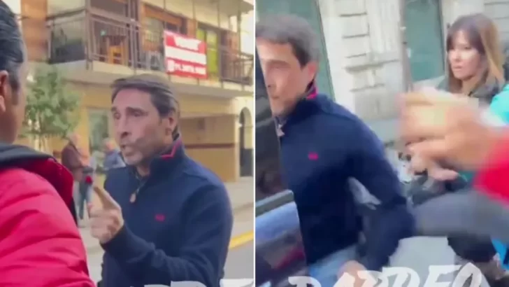 Video: un sindicalista agredió a Eduardo Feinmann en la puerta de la radio