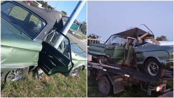 Chocó un Falcon verde de USD 10.000 y recibió bullying en redes: “disfrutan una desgracia”, dijo el conductor