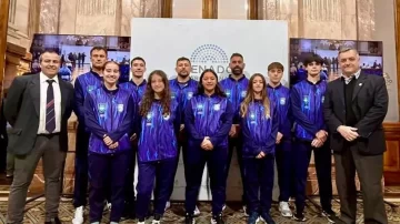 Una deportista necochense reconocida en el Senado argentino