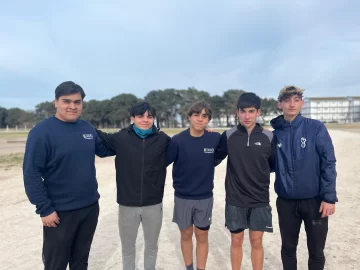 Durante el receso invernal no se detuvo el ritmo de la escuela de atletismo
