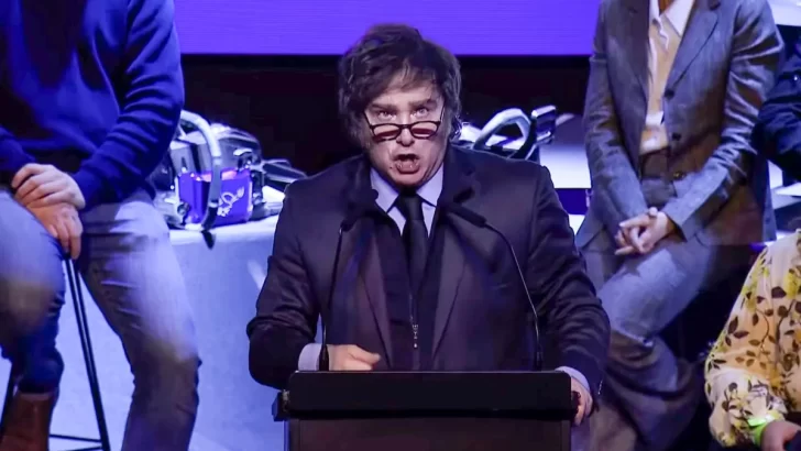 El fallido de Javier Milei: “Están molestos porque le estamos afanando los choreos”