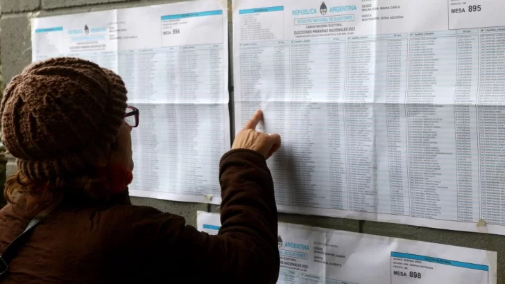 La Provincia confirmó que se usó inteligencia artificial para asignar los lugares de votación