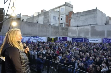 Karina Milei reapareció en público: “Vinimos para que no roben más”