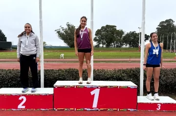 Nuevo título para Rosario Coronel: campeona de salto triple en el Provincial U20