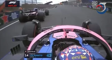 Video: gran maniobra de Colapinto para superar a Gasly en el GP de Países Bajos