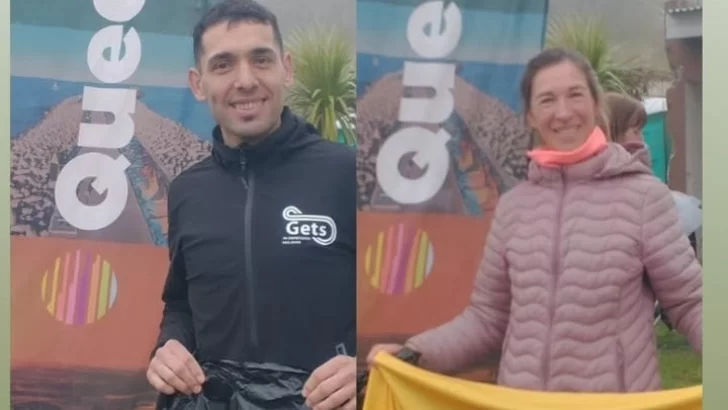 El éxito acompañó a la Media Maratón y los ganadores fueron Santibáñez y Cattini