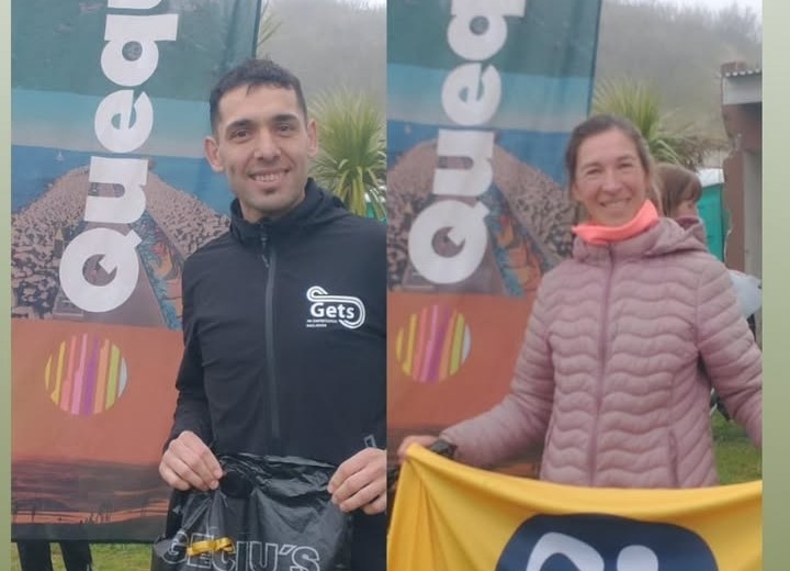 El éxito acompañó a la Media Maratón y los ganadores fueron Santibáñez y Cattini