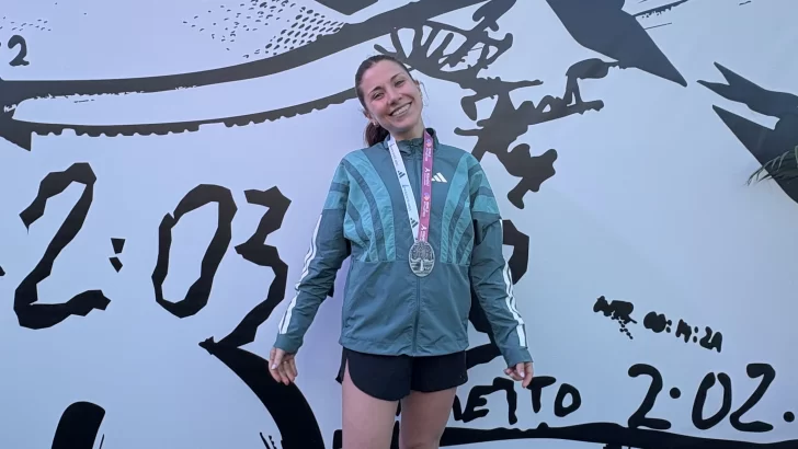 Debut soñado para la necochense Verina Vezzi en la media maratón bonaerense