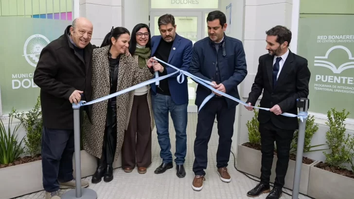 Programa Puentes: Andrea Cáceres participó del lanzamiento en Dolores