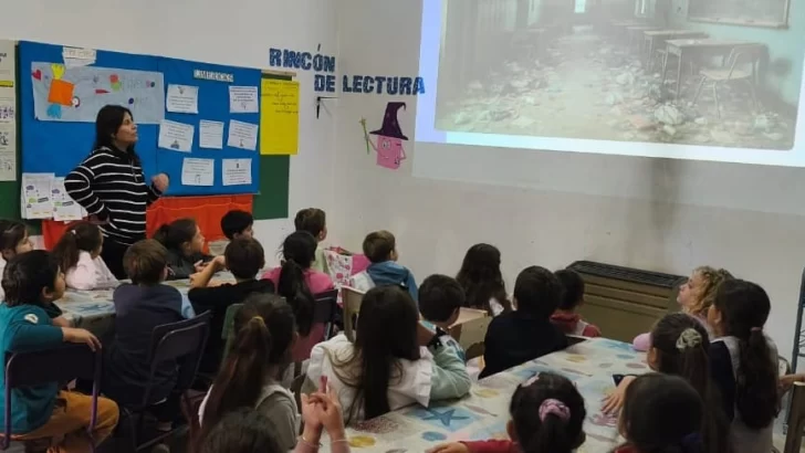La educación ambiental sigue llegando a los establecimientos educativos necochenses