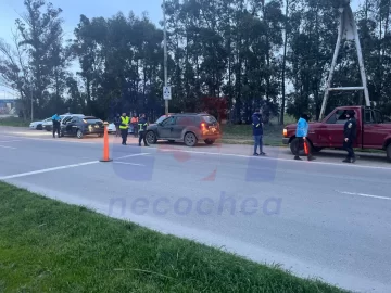 Labraron infracciones y secuestraron vehículos en la Ruta 88
