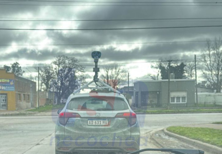 El auto de Google Maps recorrió Necochea y Quequén para actualizar sus imágenes