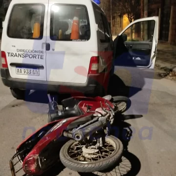 Abandonaron una moto con pedido de secuestro en pleno centro