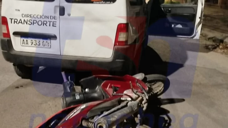 Abandonaron una moto con pedido de secuestro en pleno centro