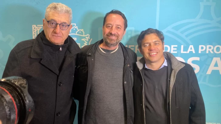 Kristiansen acompañó a Kicillof en su recorrida por Villa Gesell