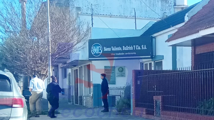 Robo en una consignataria de hacienda