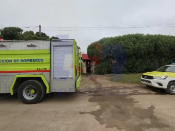 Incendio en una vivienda de Quequén: sin víctimas ni heridos