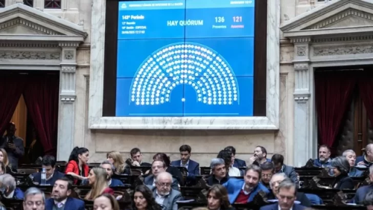 Diputados no alcanzó el número para rechazar el veto de Milei al aumento jubilatorio
