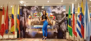 Brillante podio internacional para la necochense Fiamma López en su debut profesional