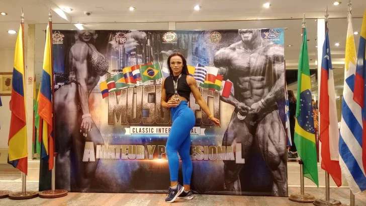 Brillante podio internacional para la necochense Fiamma López en su debut profesional