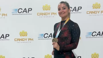 Destacada participación de la necochense Gimena González Procopio en la Copa Nacional de Adultos