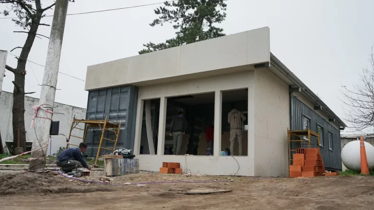 Ultima etapa de la obra de ampliación de la Comisaría Segunda