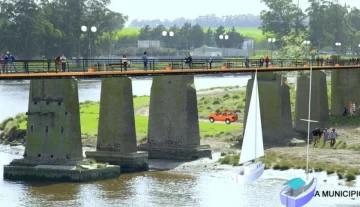 Proponen crear el “circuito de los tres puentes” en la ribera del río Quequén