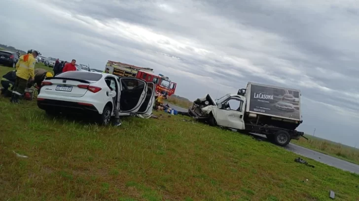 Tragedia en la ruta: un hombre perdió la vida tras un choque frontal