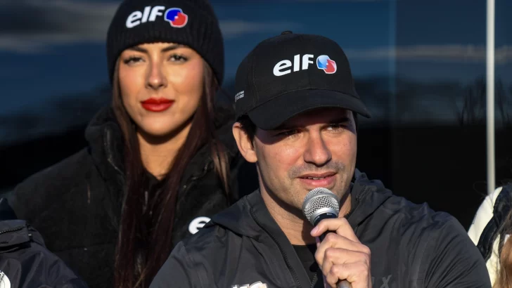 Arrate fue parte de la presentación de “La carrera de los 200 pilotos” del TN