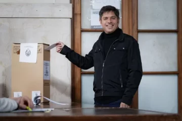 Axel Kicillof: “Es una elección muy importante, todos le están dando gran relevancia”