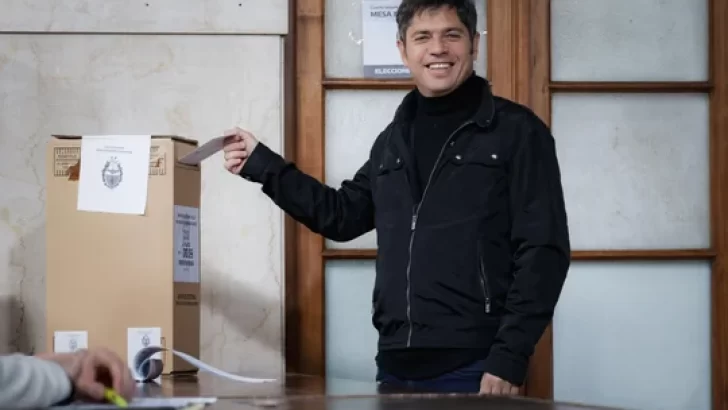 Axel Kicillof: “Es una elección muy importante, todos le están dando gran relevancia”