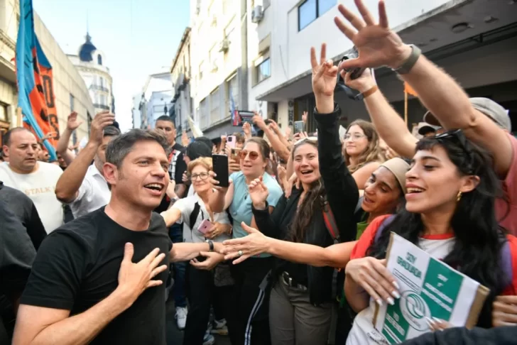 Axel Kicillof se suma hoy a la Marcha Federal al Congreso
