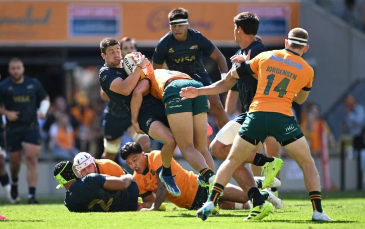 Los Pumas sufrieron una ajustada derrota ante Australia