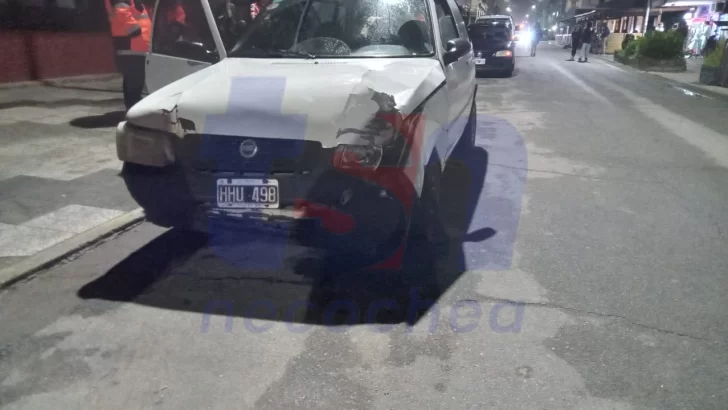 Accidente de tránsito en 83 y 4 bis