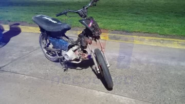 Secuestraron una moto en Av. 59: la conducía un menor de edad y sin documentación