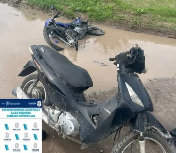 Un joven herido en un choque de motos