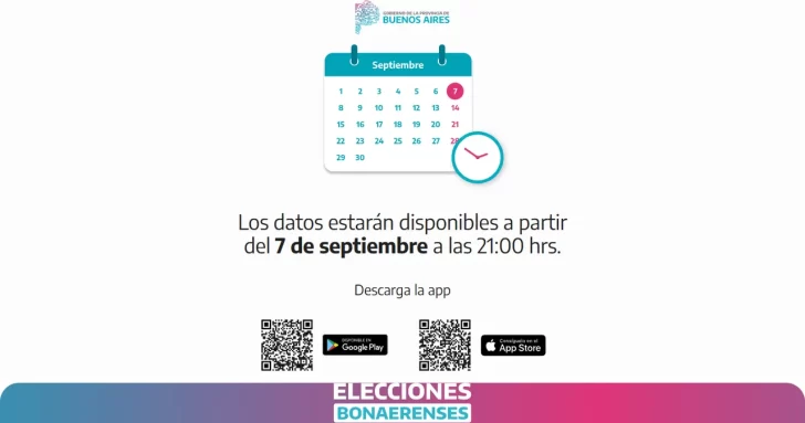 Elecciones en Provincia: cómo descargar la app oficial para seguir los resultados desde las 21 hs