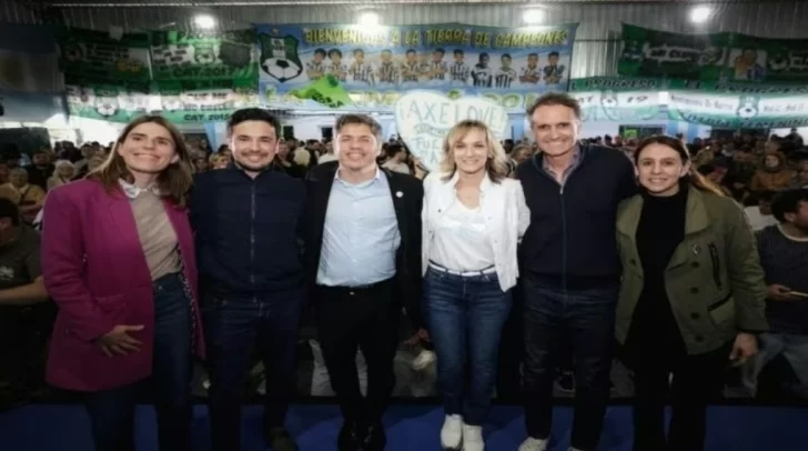 Kicillof encabezó un acto en Tigre con Katopodis y Malena Galmarini