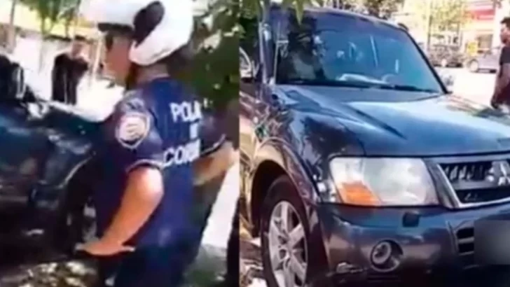 Quiso robar un estéreo, lo vio el dueño y lo encerró en el auto