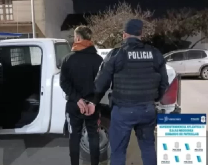 Detuvieron a un joven tras intentar robar una moto