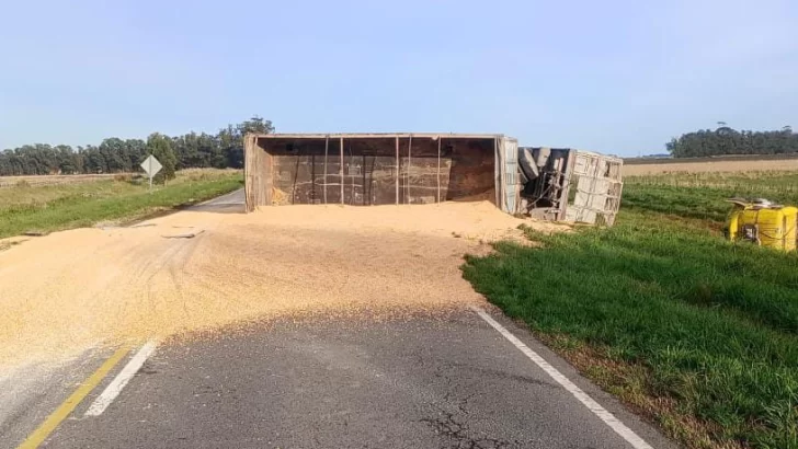 Accidente en la Ruta 228: tránsito interrumpido