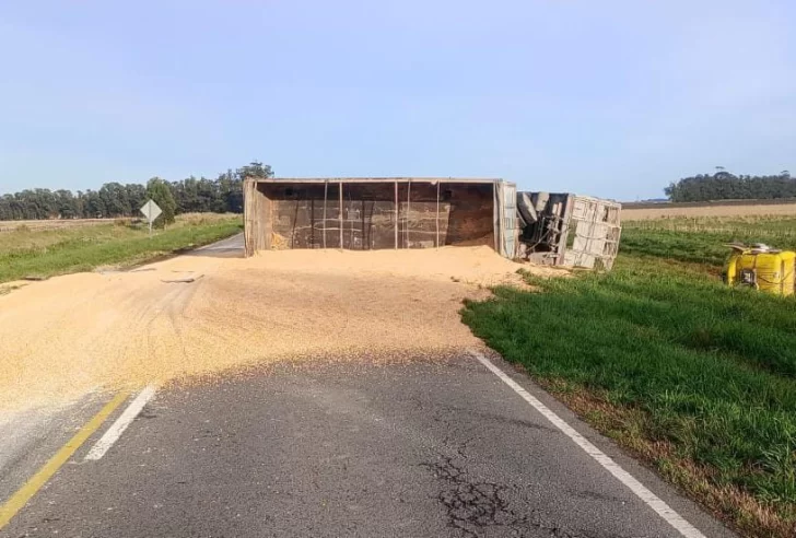 Accidente en la Ruta 228: tránsito interrumpido