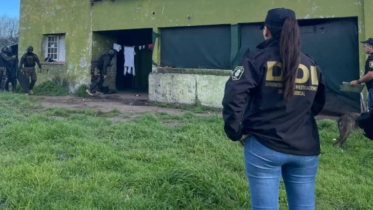 Sub DDI Lobería: secuestros tras allanamiento por hurto agravado