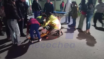 Fue embestida cuando circulaba en contramano
