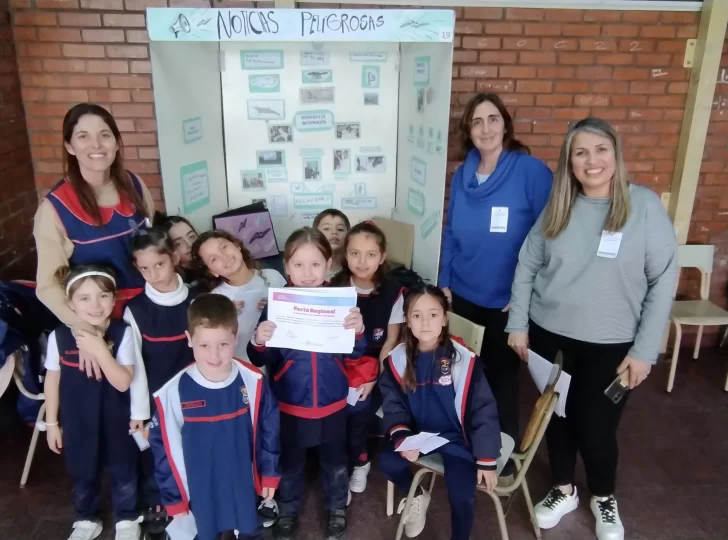 Dos proyectos educativos participan de la feria provincial en Mar de Ajó.