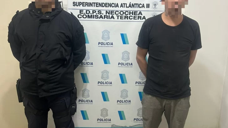 Frustran un robo en Necochea y detienen a dos hombres