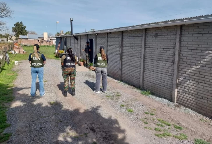 Secuestran armas de fuego en un allanamiento