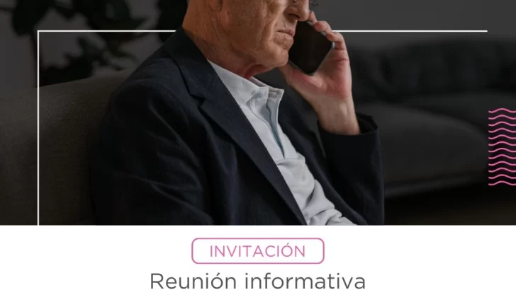 Para jubilados: charla abierta para la prevención contra fraudes digitales